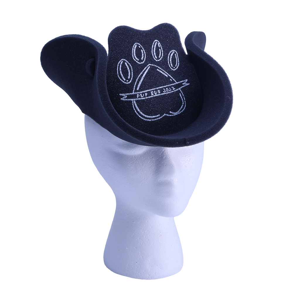 12 1/2" Foam Cowboy Hat Visor 2