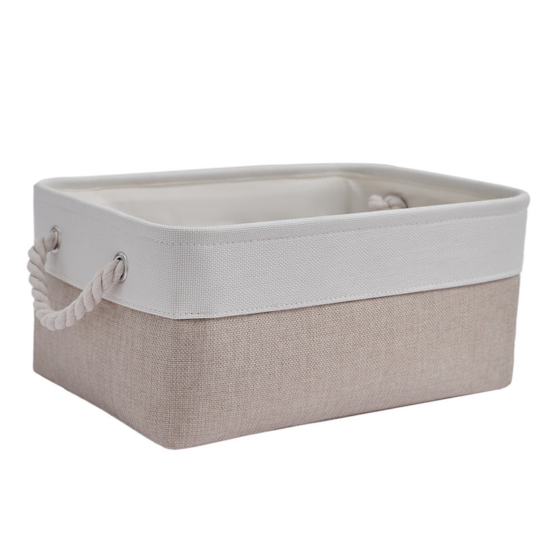 8L Cotton Linen Storage Box 5