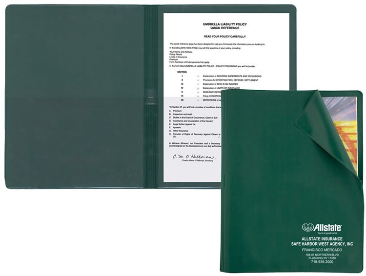 Flexible Cover Presentation Folder 18