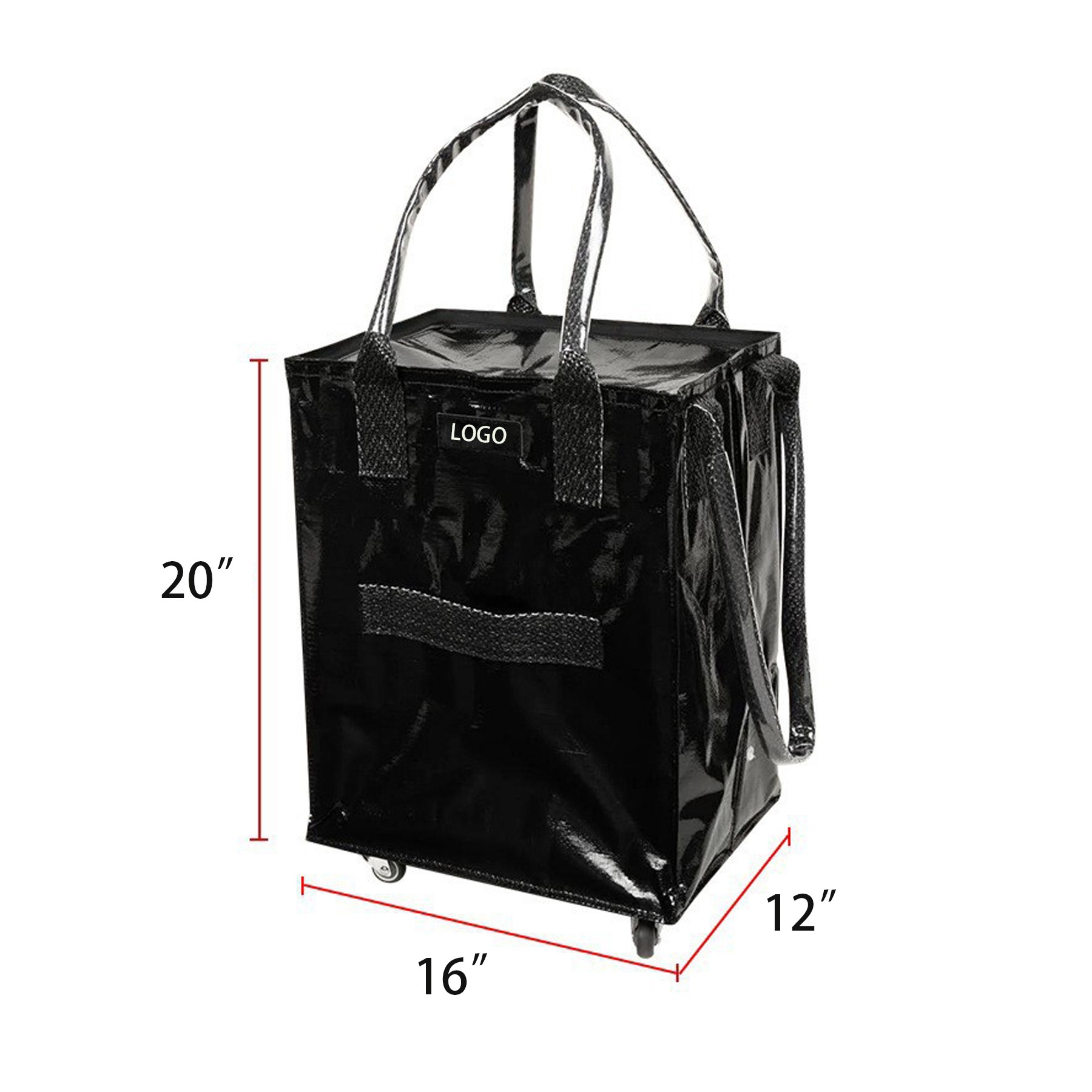 Waterproof Braided Storage Portable Travel Bag With Wheels 2
