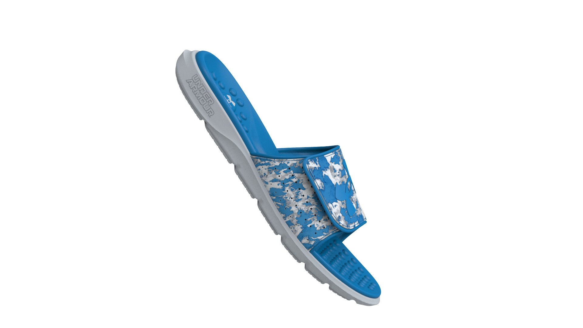 UA Ignite Pro Graphic Strap Men's Slides 13