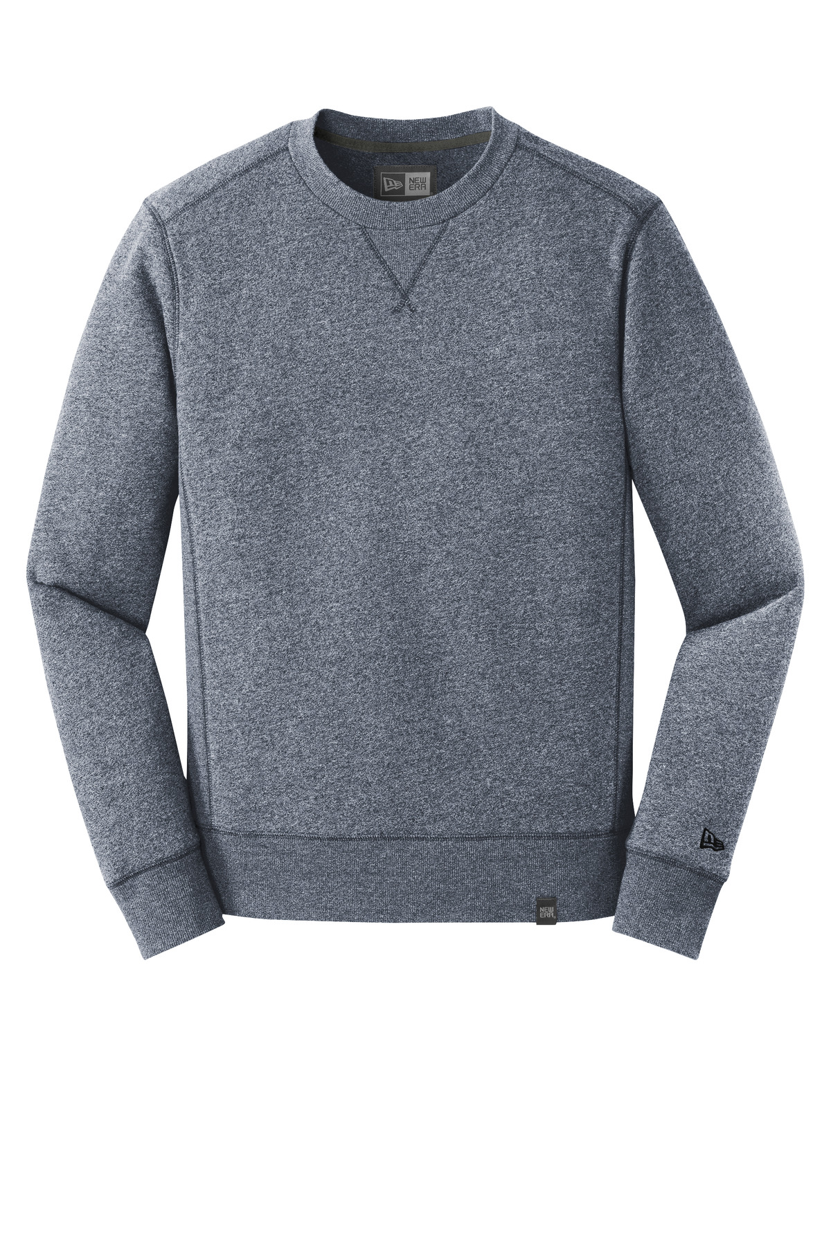 New Era French Terry Crew. NEA501, custom hoodie or sweatshirt with logo imprint 11