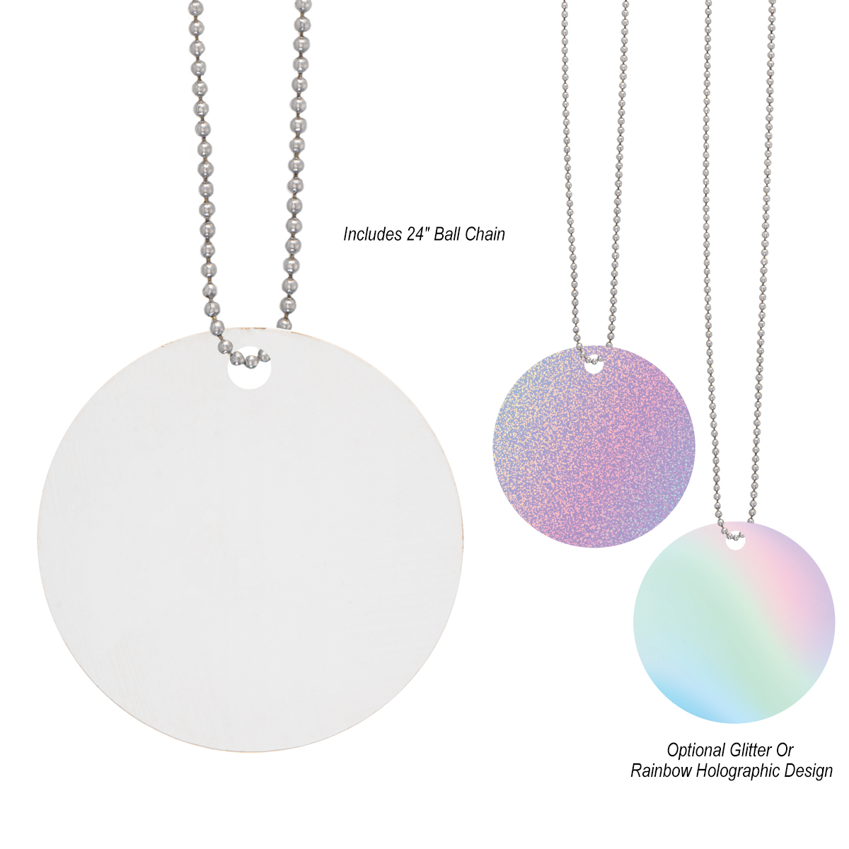 Acrylic Charm - Circle 3