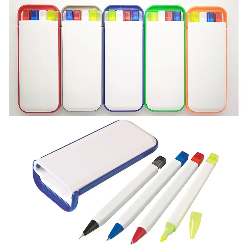 Rainbow Pen, Pencil & Highlighter Set 3