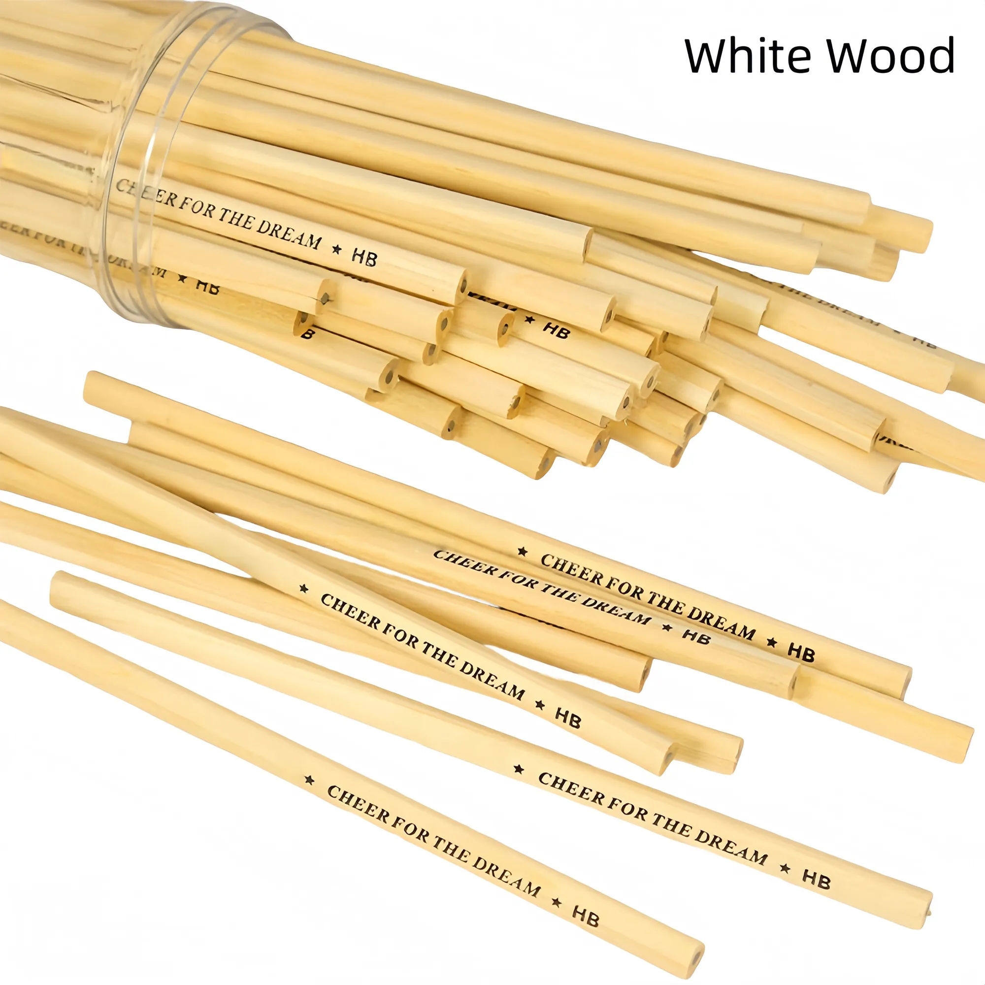 Double-Ended Wood Meeting Pencil For Professional Sketching 3