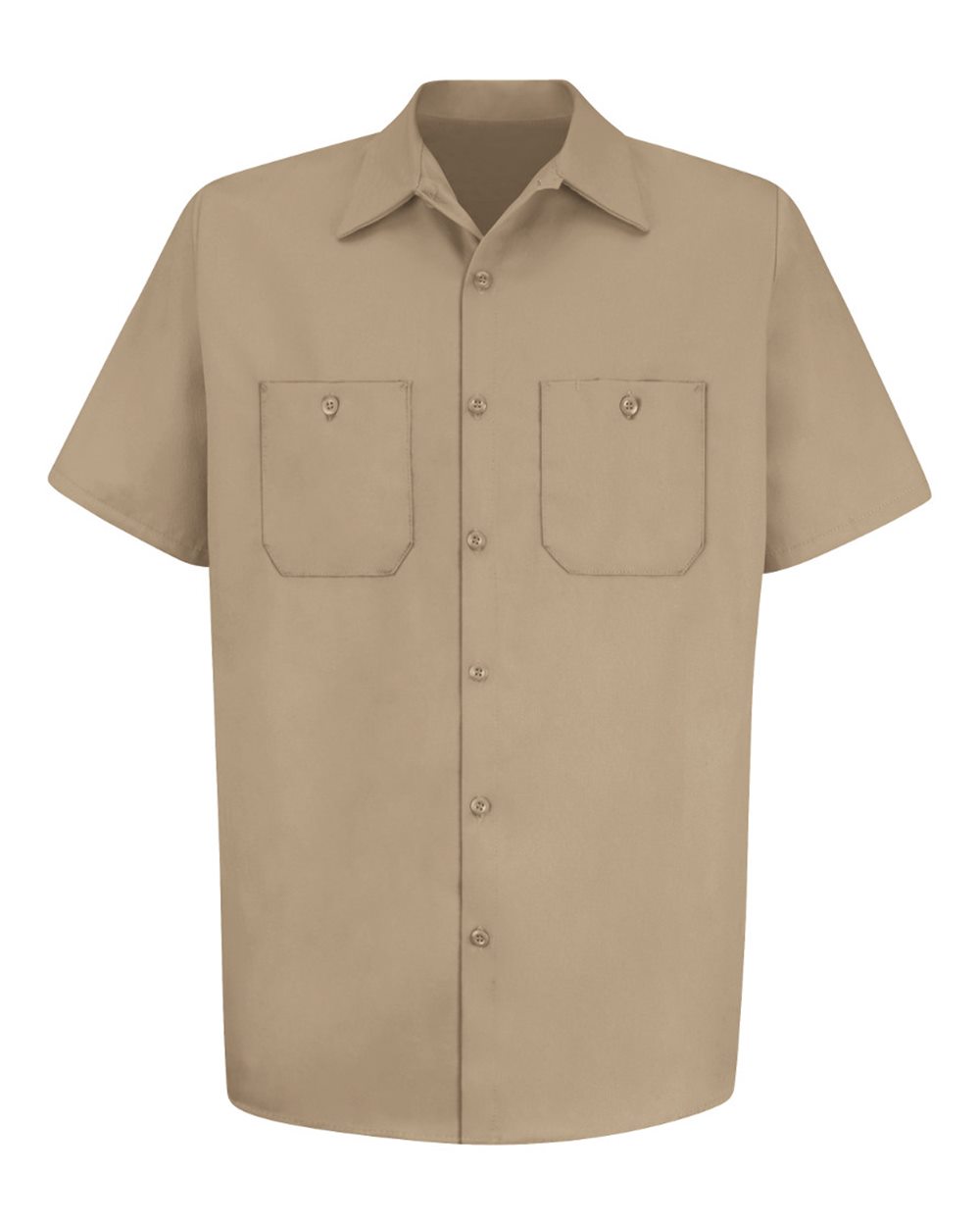 Men's Tall Cotton Short Sleeve Uniform Shirt - SC40T 10