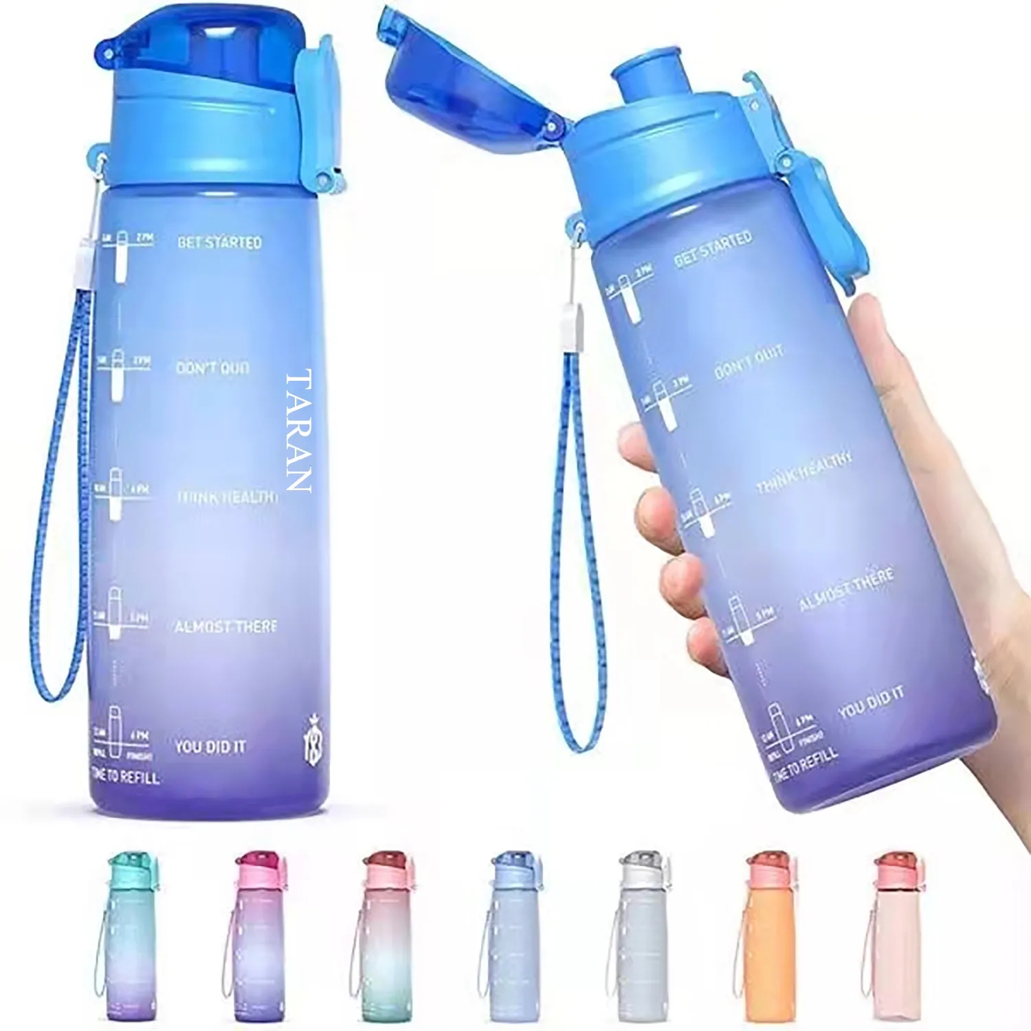 Water Bottle With Time Marker 5