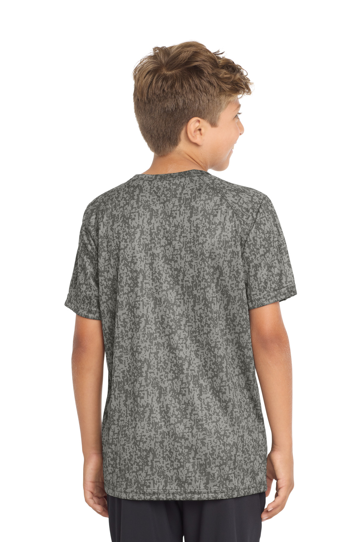Sport-Tek Youth Digi Camo Tee. YST460 34