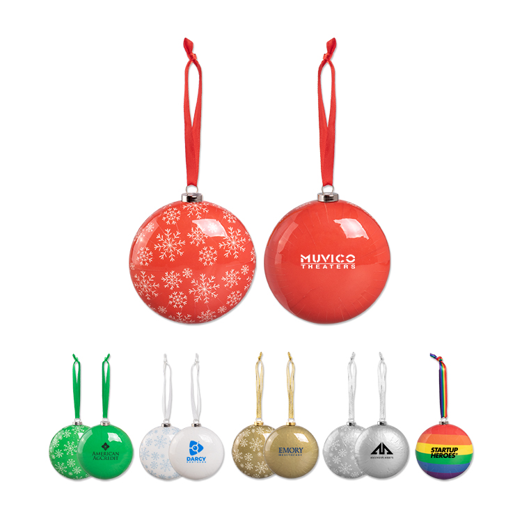 80MM Shatterproof Flat Ornament