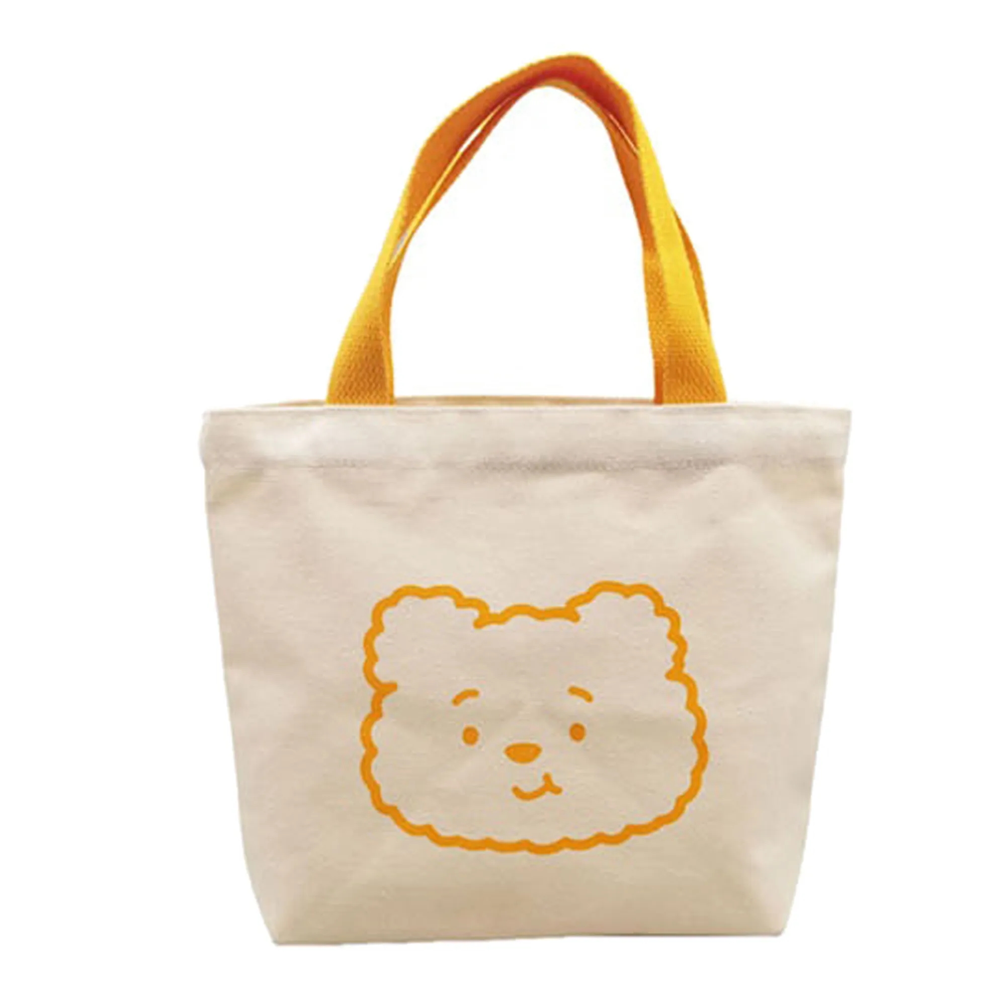 Compact Cotton Convenient Carry Lunch Tote 2