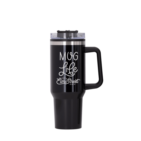 Behemoth 40 oz. Hugo Plastic Interior Stainless Steel Travel Mug 14