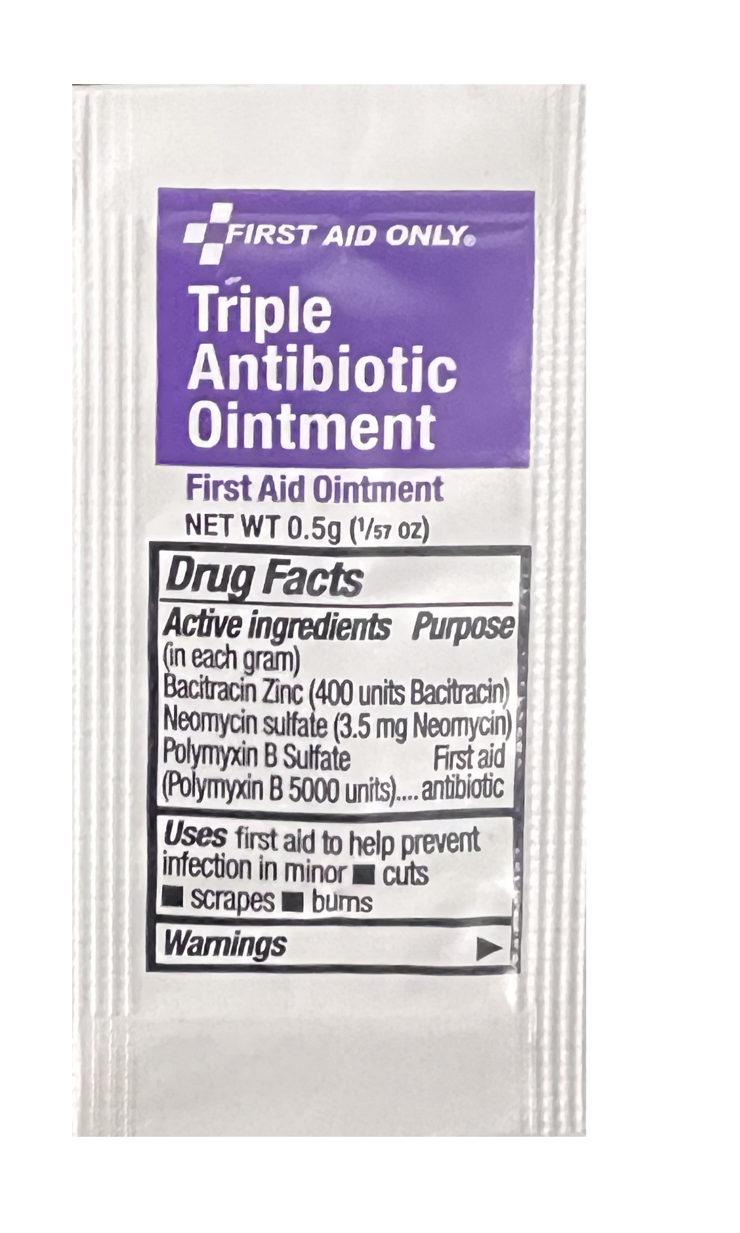 Triple Antibiotic Ointment 0.9g 1