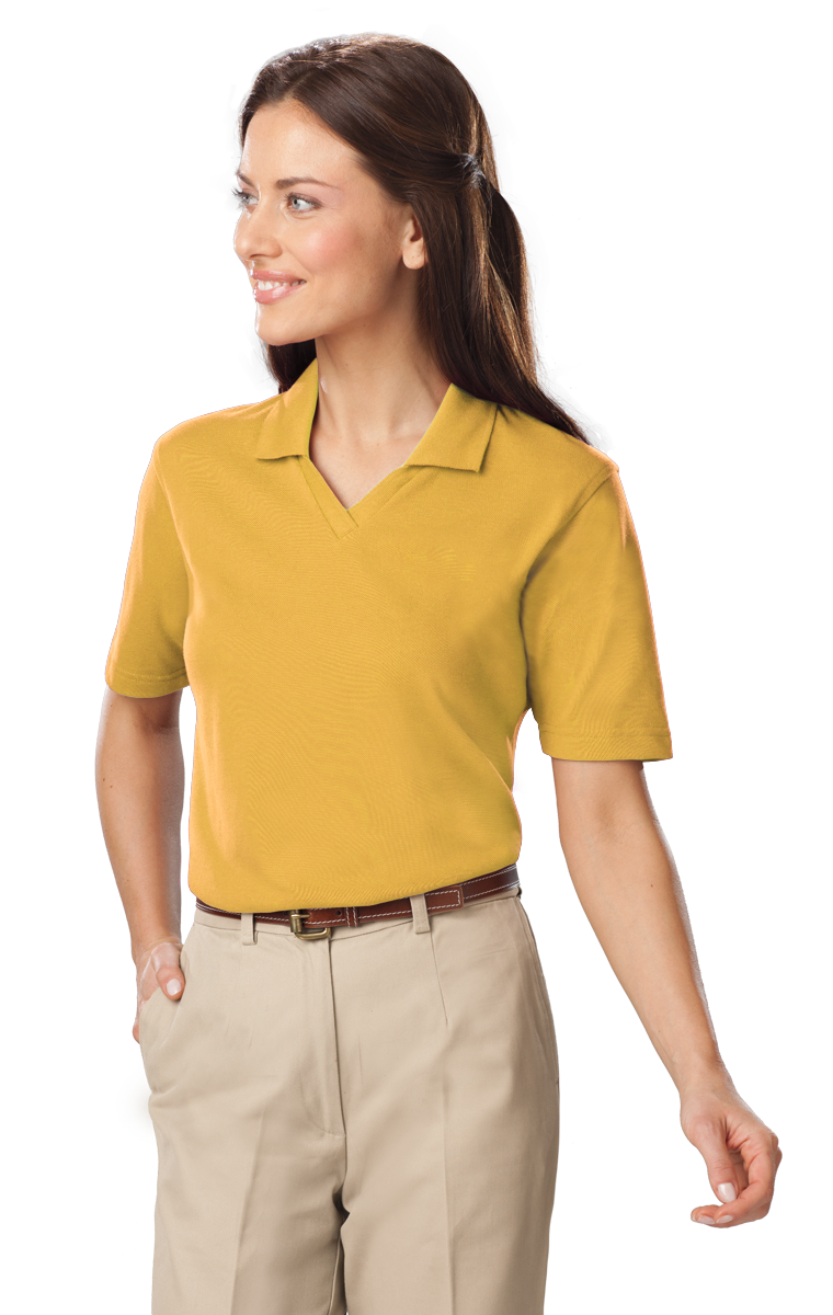 Ladies' Superblend V-Neck Polo 19