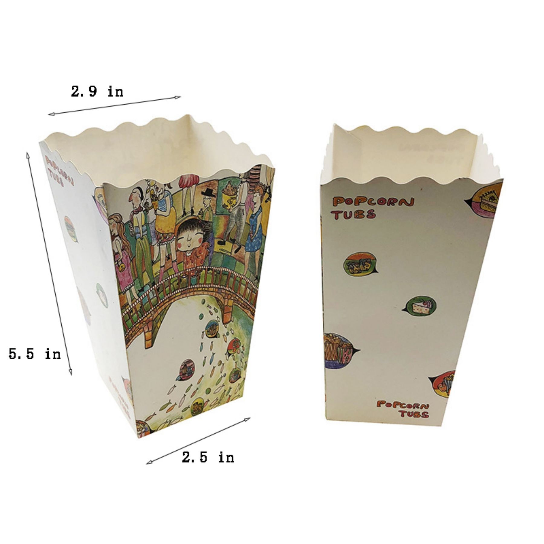 24oz Popcorn Container 2