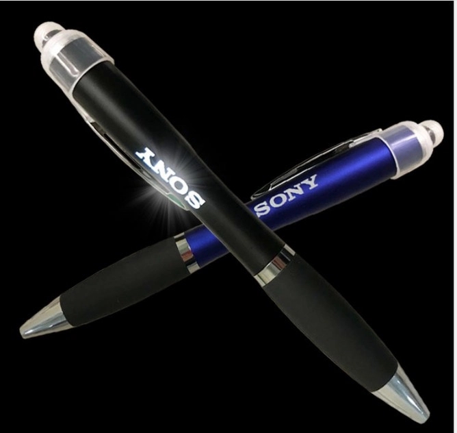 LED Light Stylus Ballpoint Pen 3