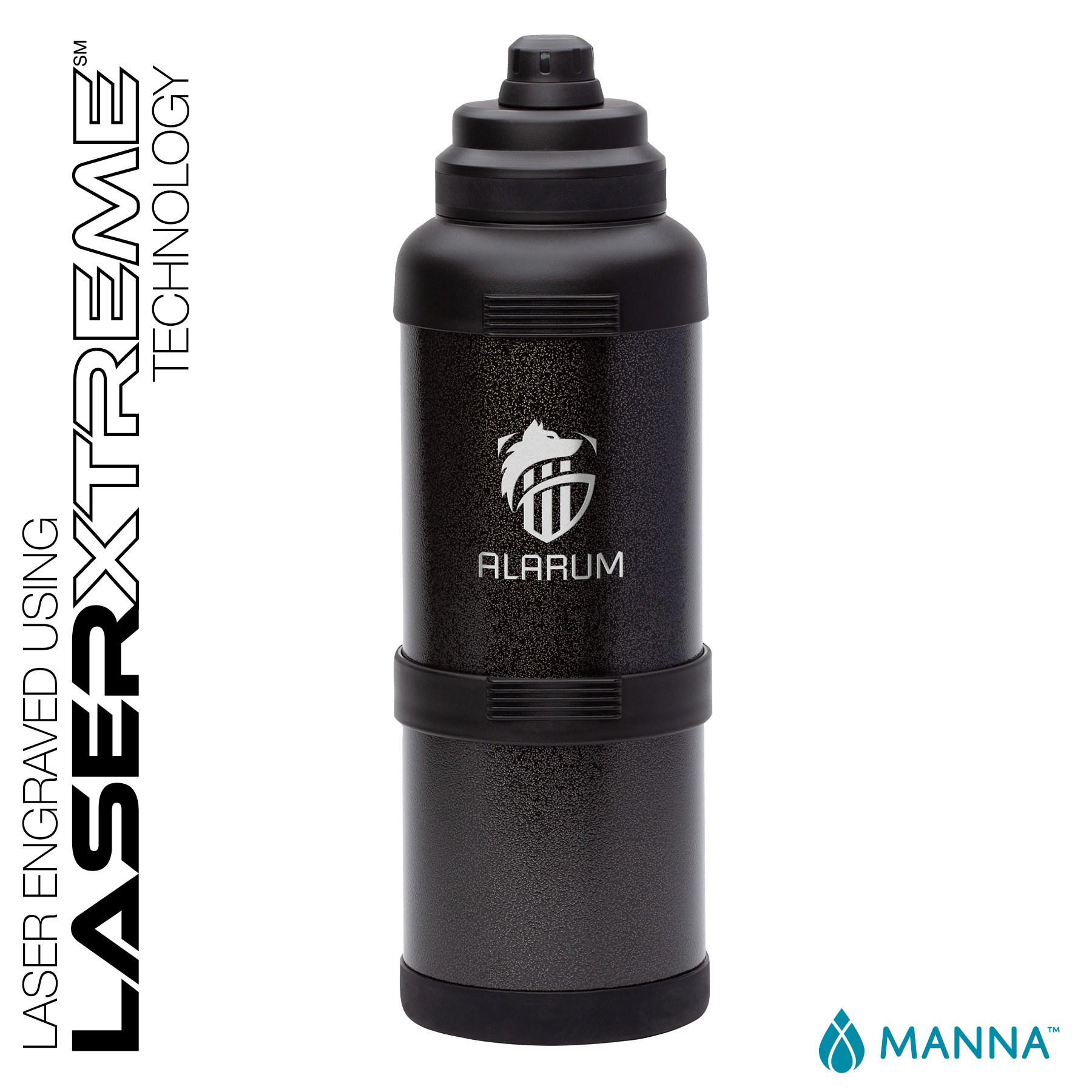 Manna™ 4L/1G Titan Steel Bottle 7