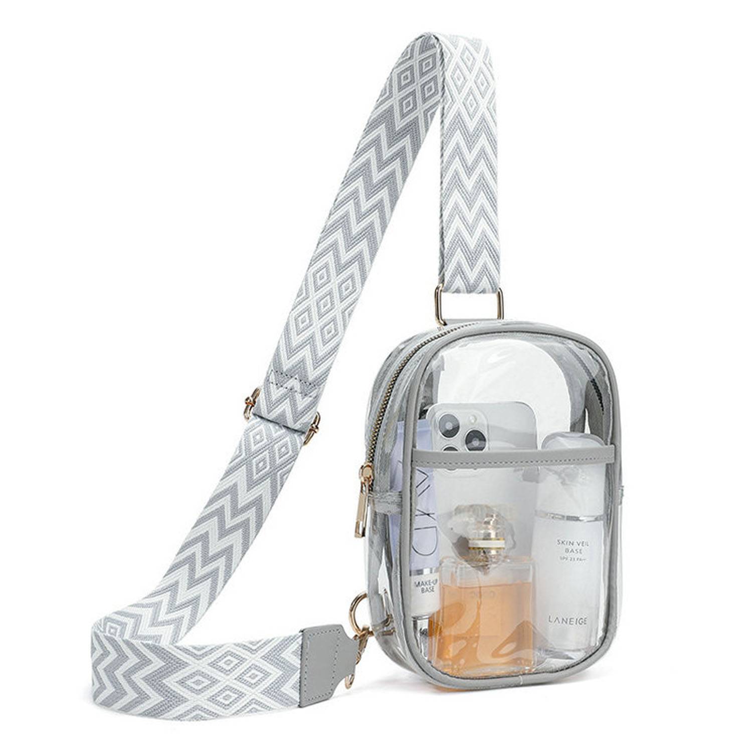 TPU waterproof Outdoor Clear Sling Bag 5