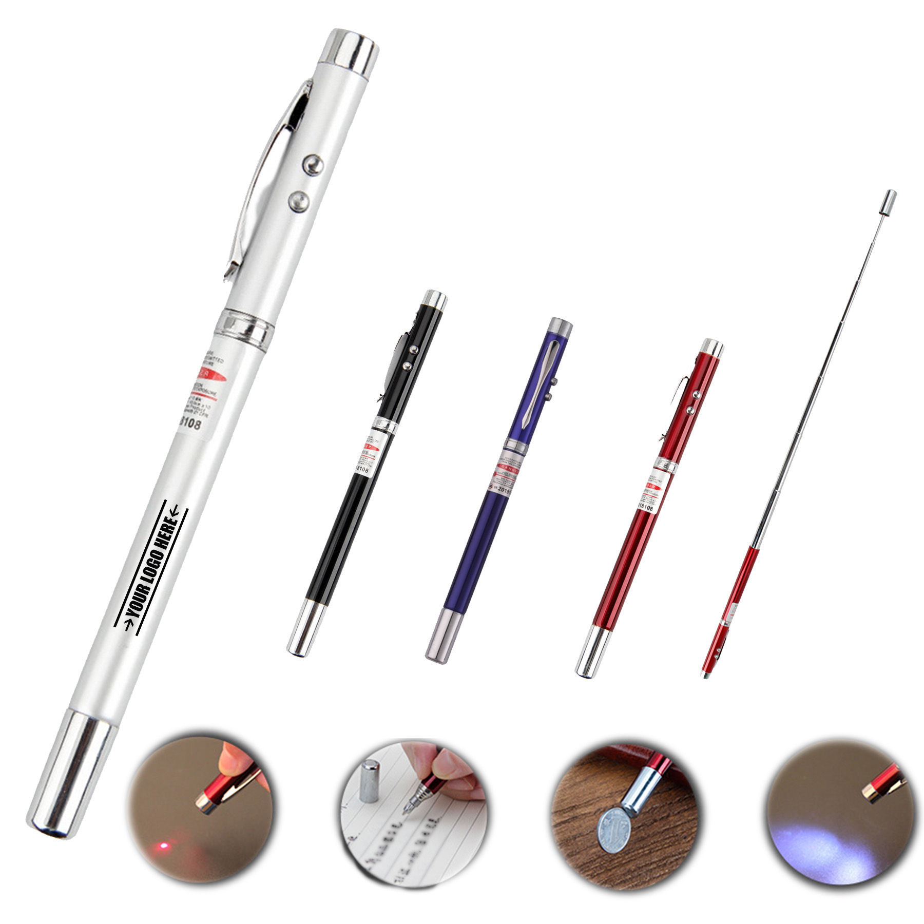 Telescopic Laser Teaching Pointer Pen 1