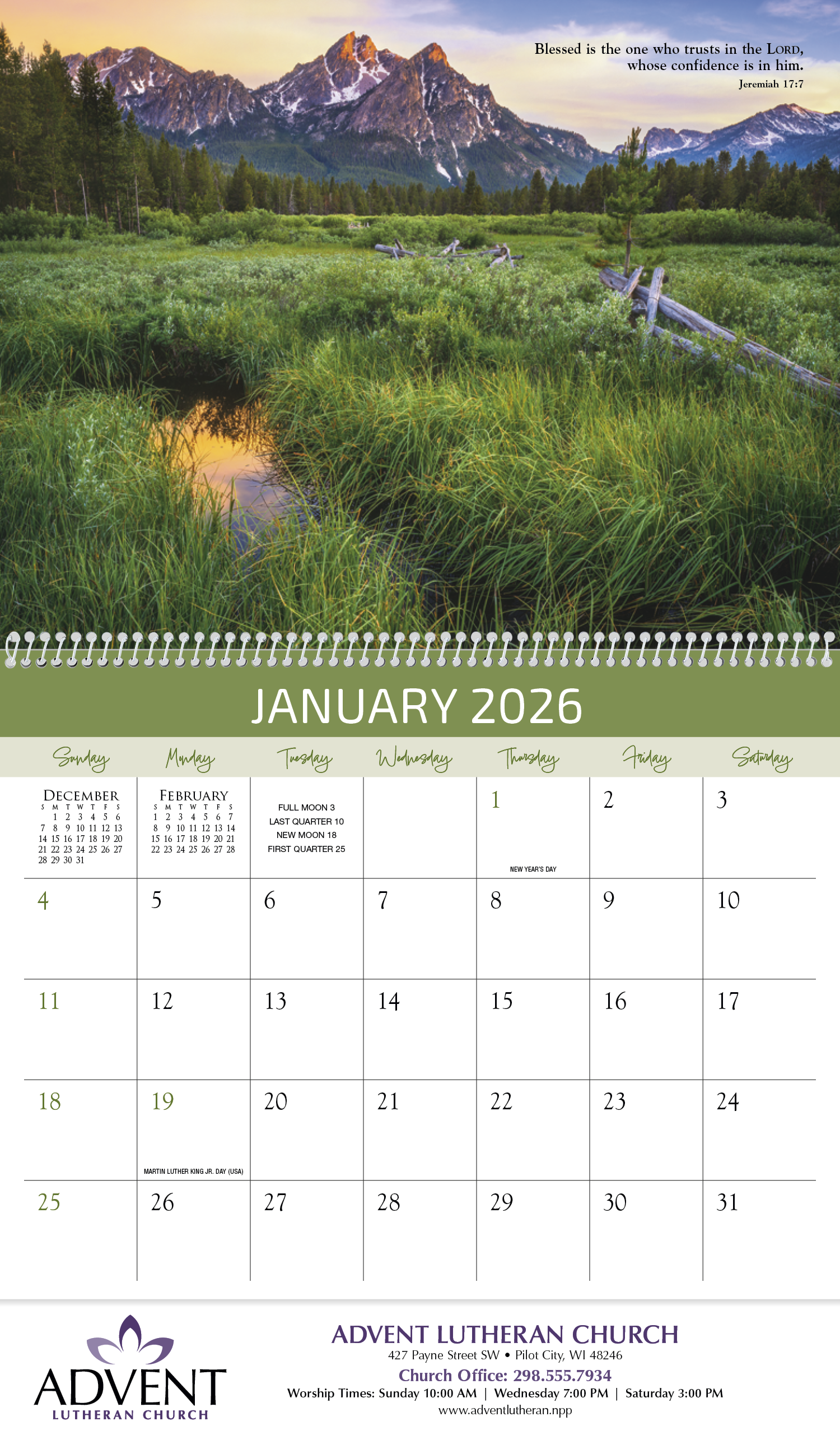 Triumph® Calendars World of Inspiration Calendar 31