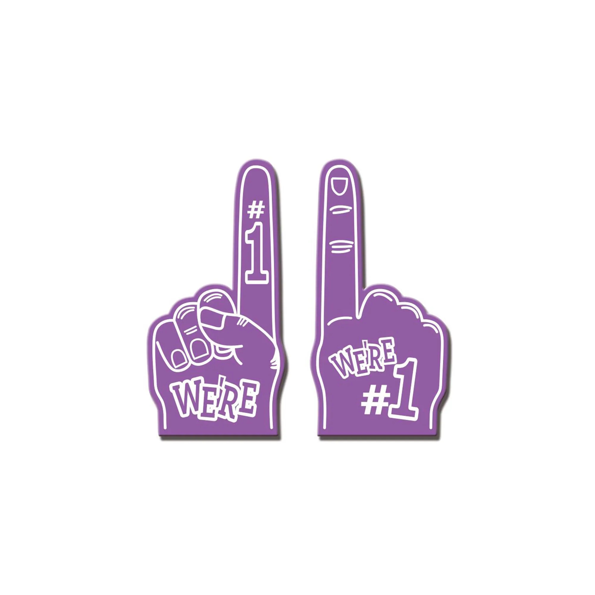 EVA Foam Cheerleading Hands 18.1" L x 9.1" W 11