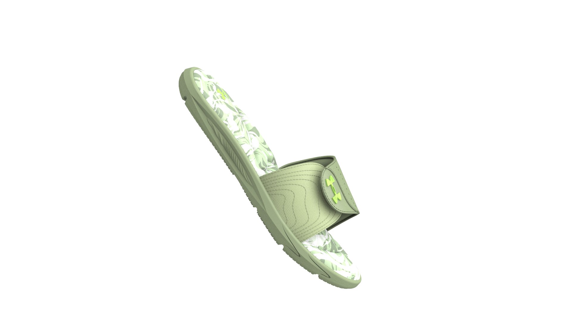 UA Ignite VI Graphic Footbed Women's Slides 21