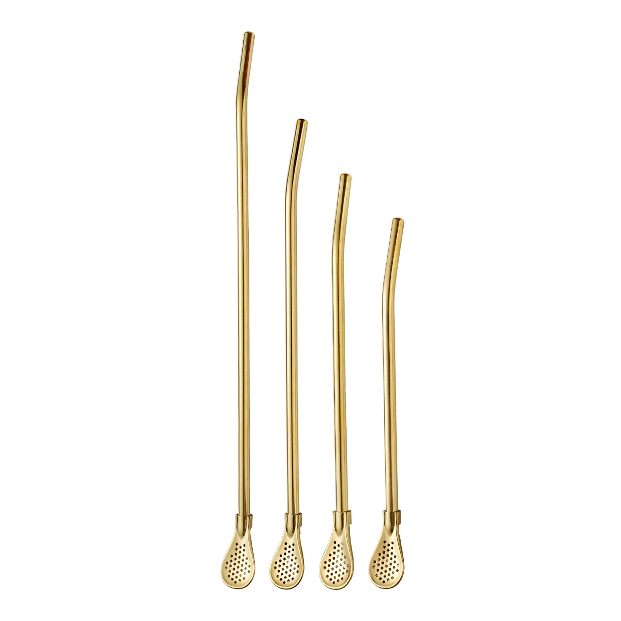 Stainless Steel Straw Filter Spoon 3