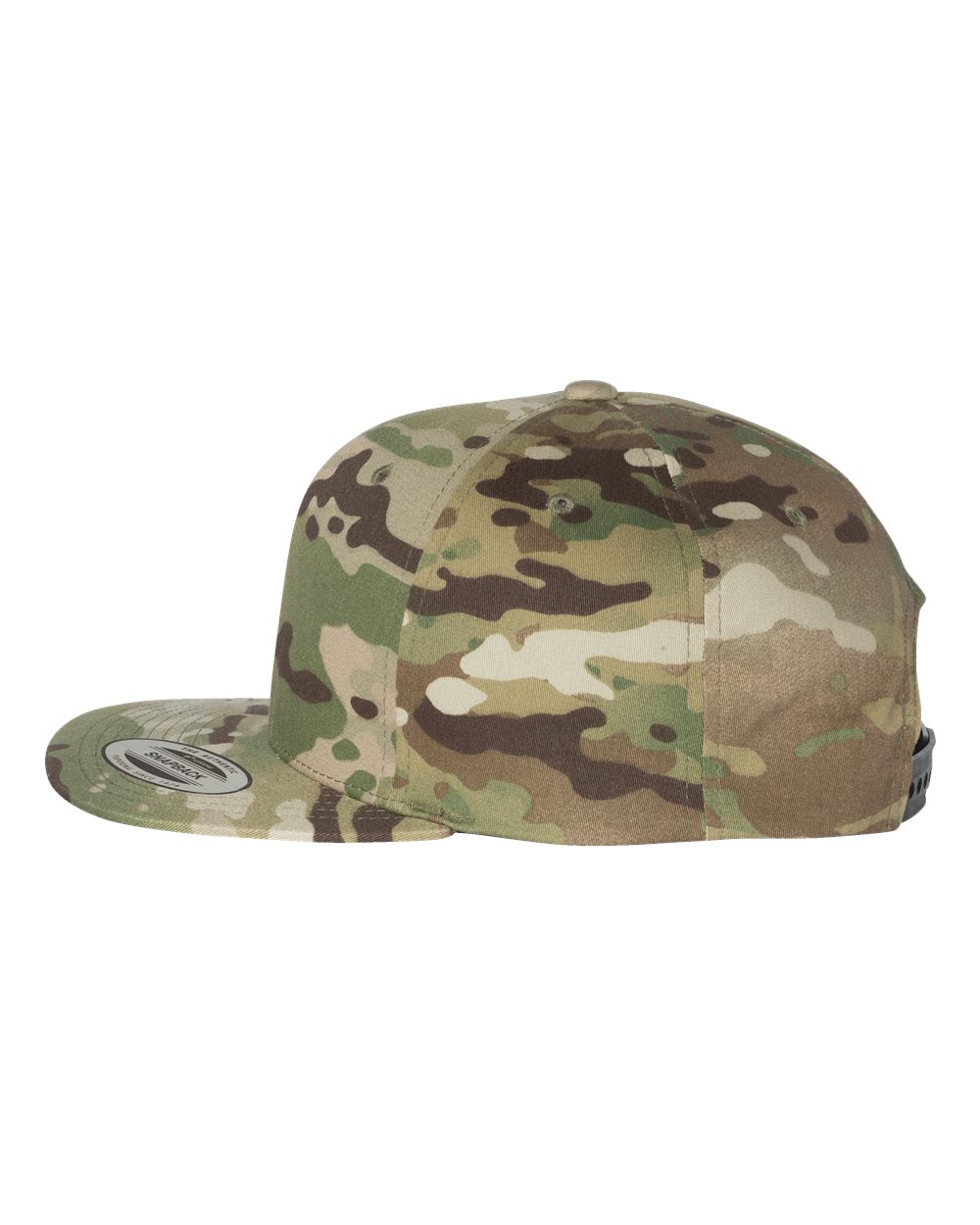 Premium Flat Bill Snapback Cap - 6089M 124