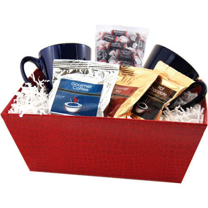Tray withMugs and Tootsie Rolls 1