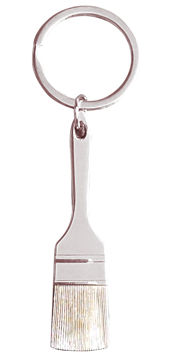 Zinc Brush Shaped Key Holder 2