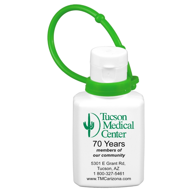 "SunFun Connect" .5 oz Broad Spectrum SPF 30 Sunscreen Lotion In Solid White Flip-Top Squeeze Bottle 6