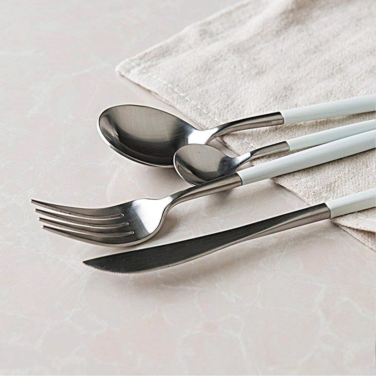 4-Piece stainless Flatware Set 14