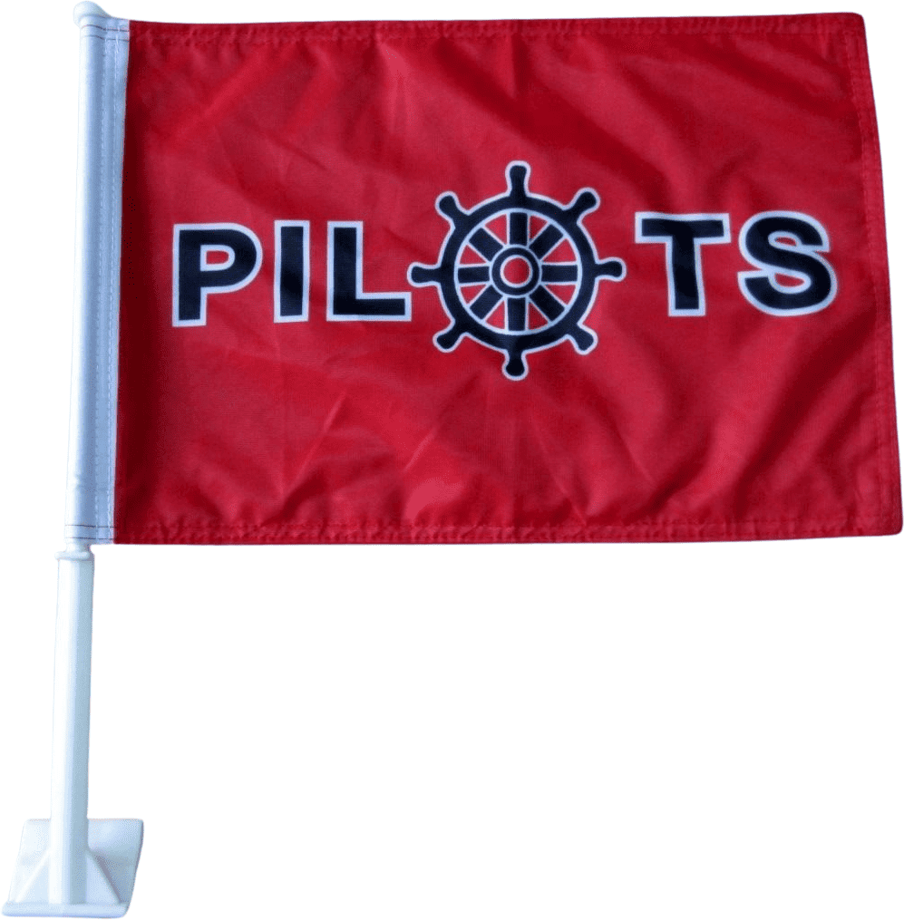 Car Flag DOUBLE SIDED Premium Polyester - Custom Printed 26