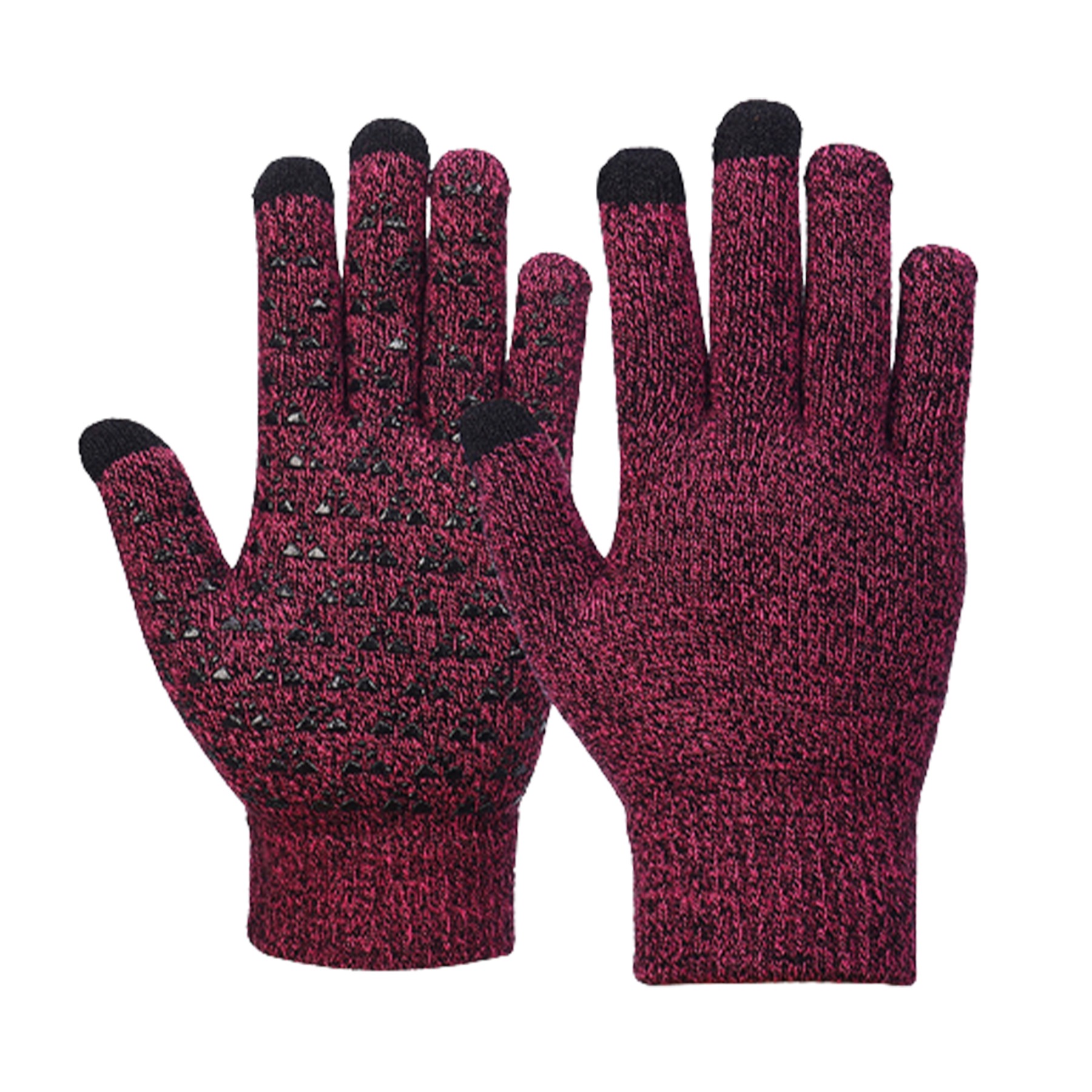 Winter Touch Screen Knitted Gloves 5