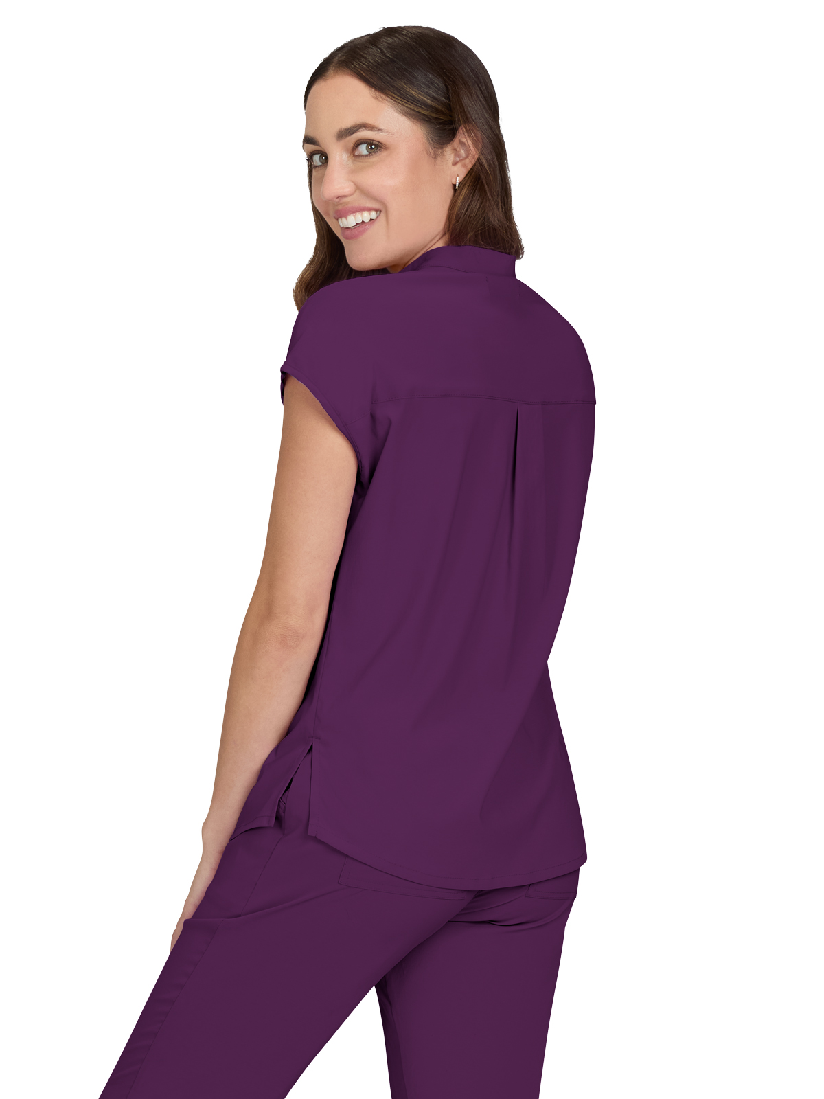 koi - Basics - Women's One-Pocket Stretch Tuck-In Ari Top 50