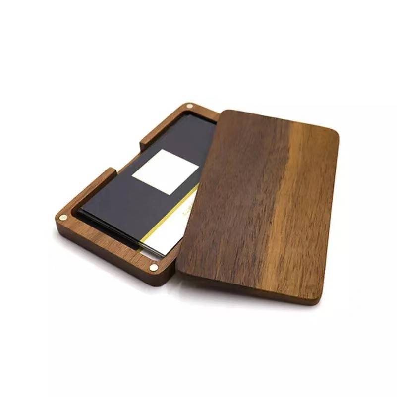 Wooden Business Card Holder 2