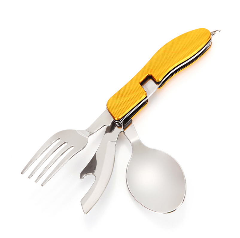 Portable 4 in 1 Stainless Steel Travel Utensil 3