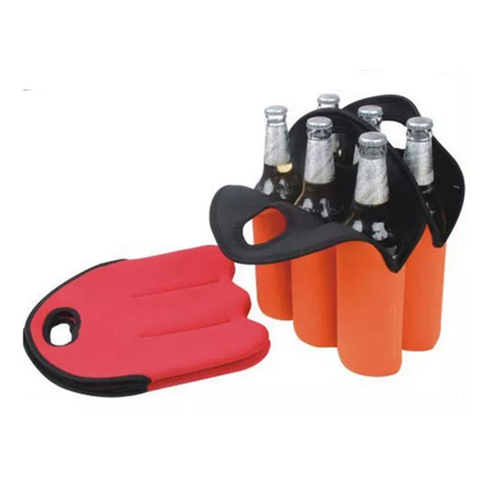 Six Pack Bottle Can Tote Bag 7