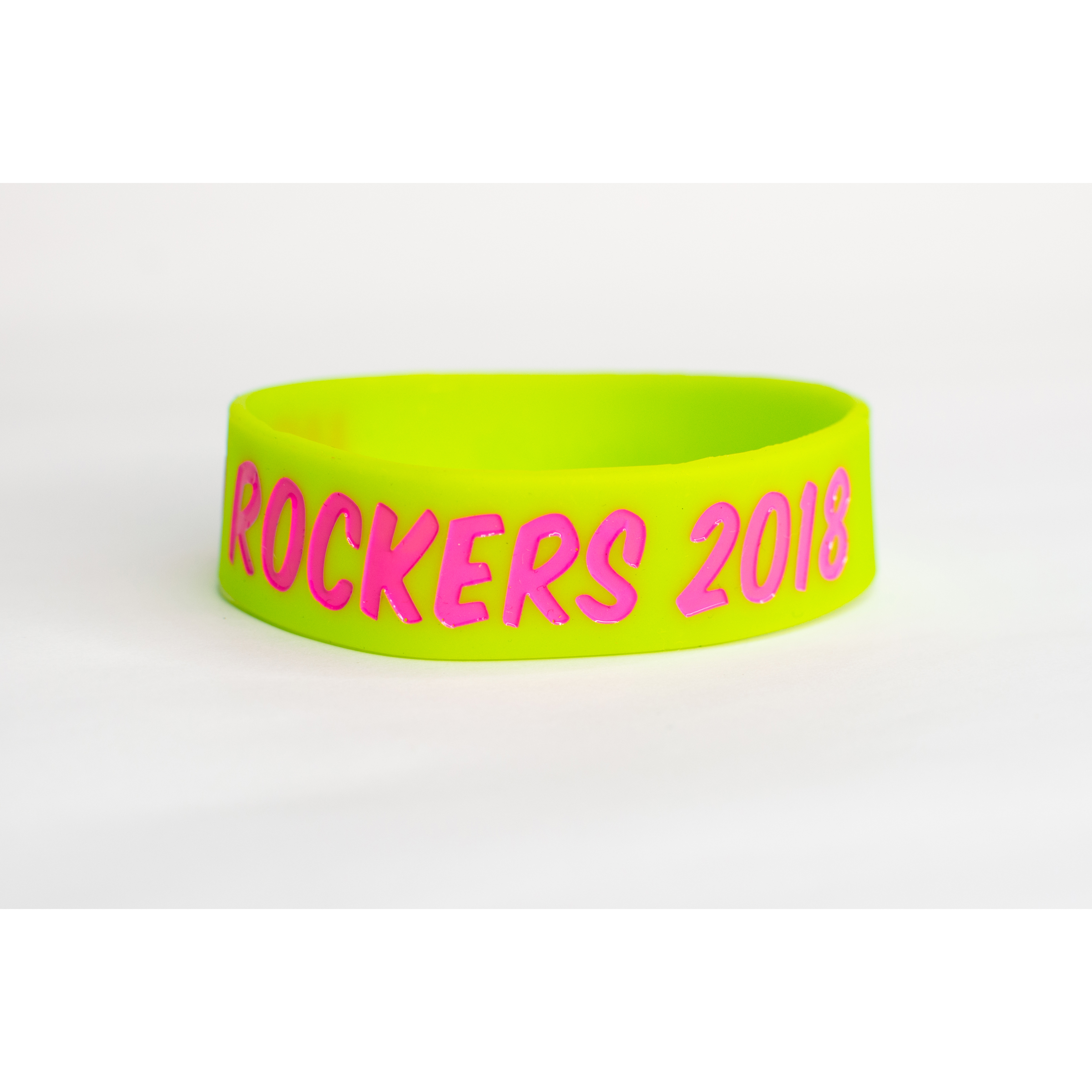 Deboss-Fill Silicone Wristbands 20