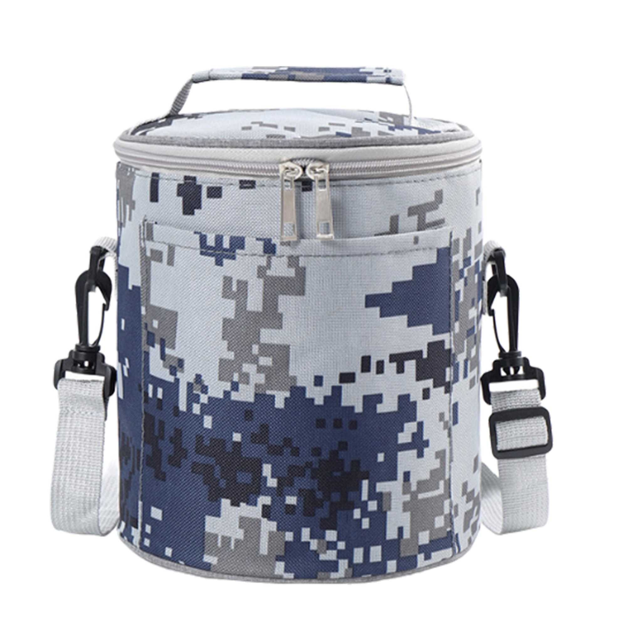 MOQ 50 PCS Stylish Cylindrical Insulation Handbag 7