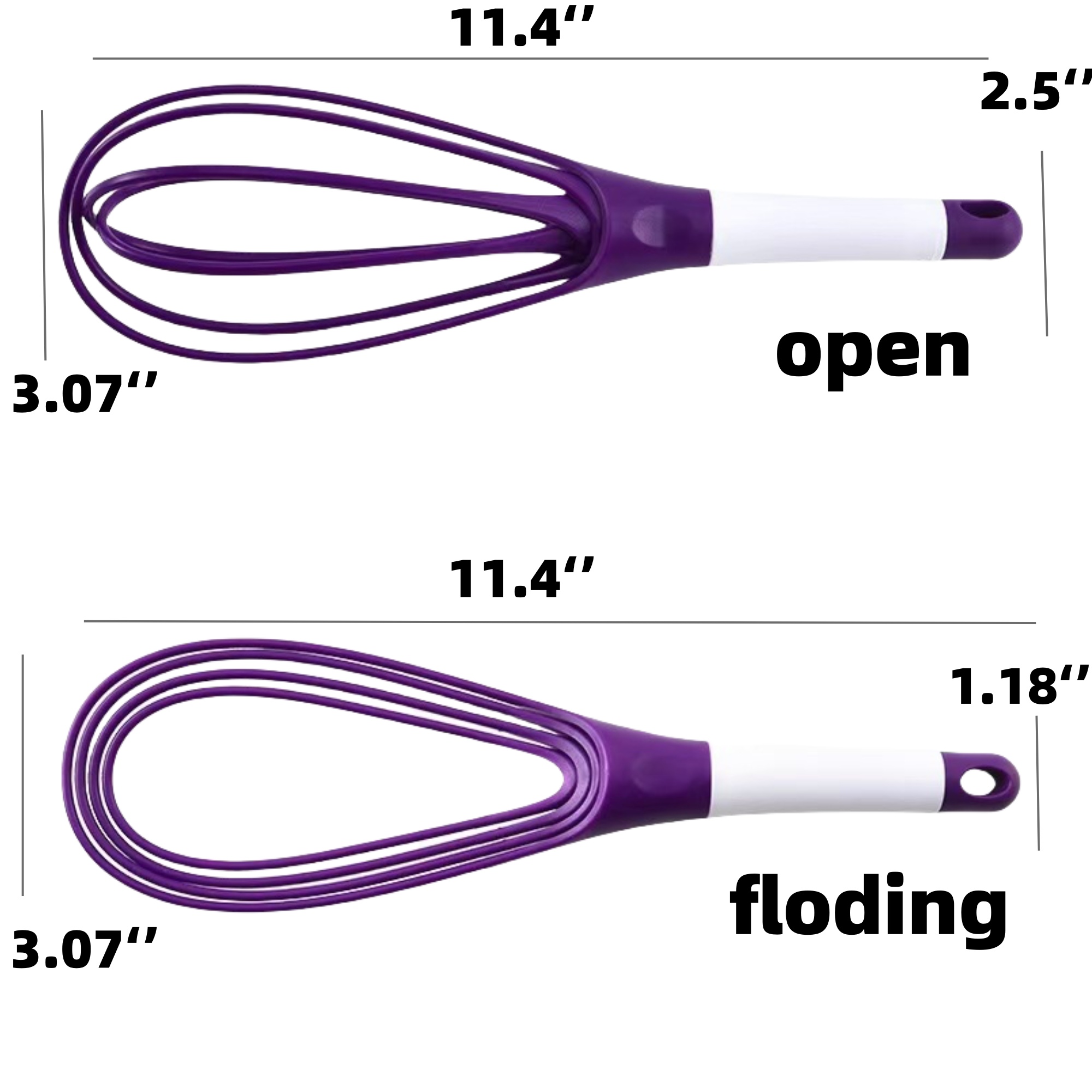 Plastic Handheld Egg Mixer 4