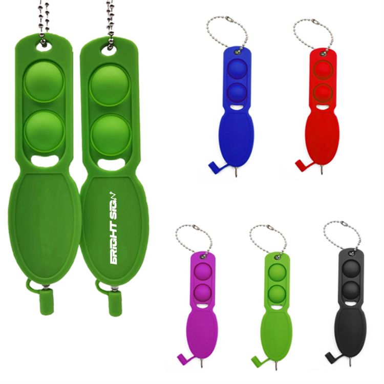 Push-Pop Fidget Pen Keychain 1
