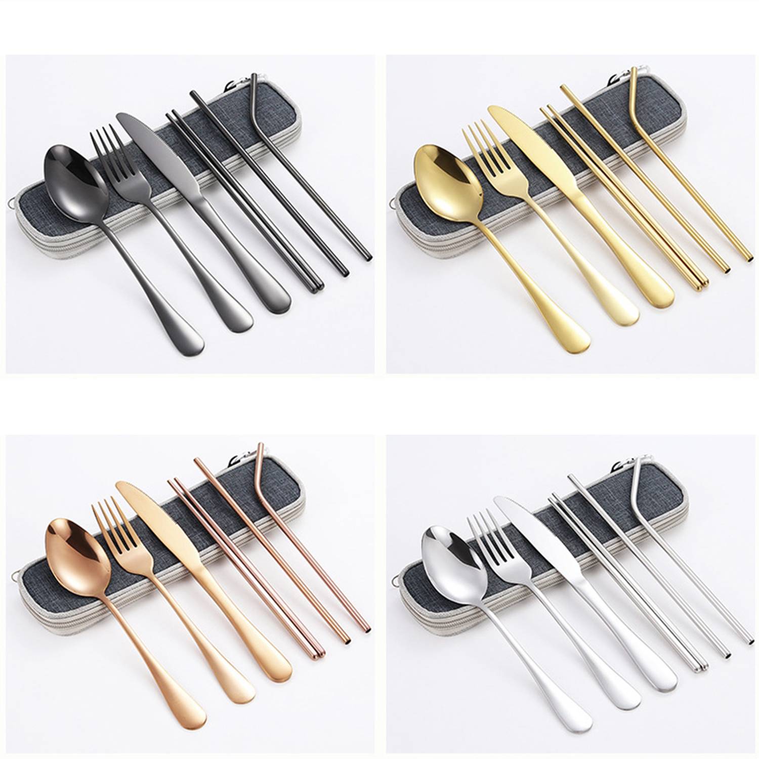 Portable Utensil With Pouch 4