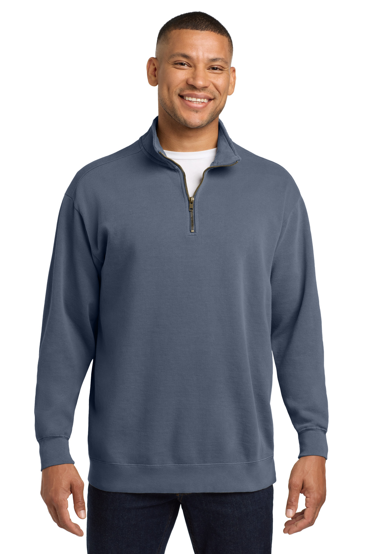 COMFORT COLORS Ring Spun 1/4-Zip Sweatshirt. 1580 21
