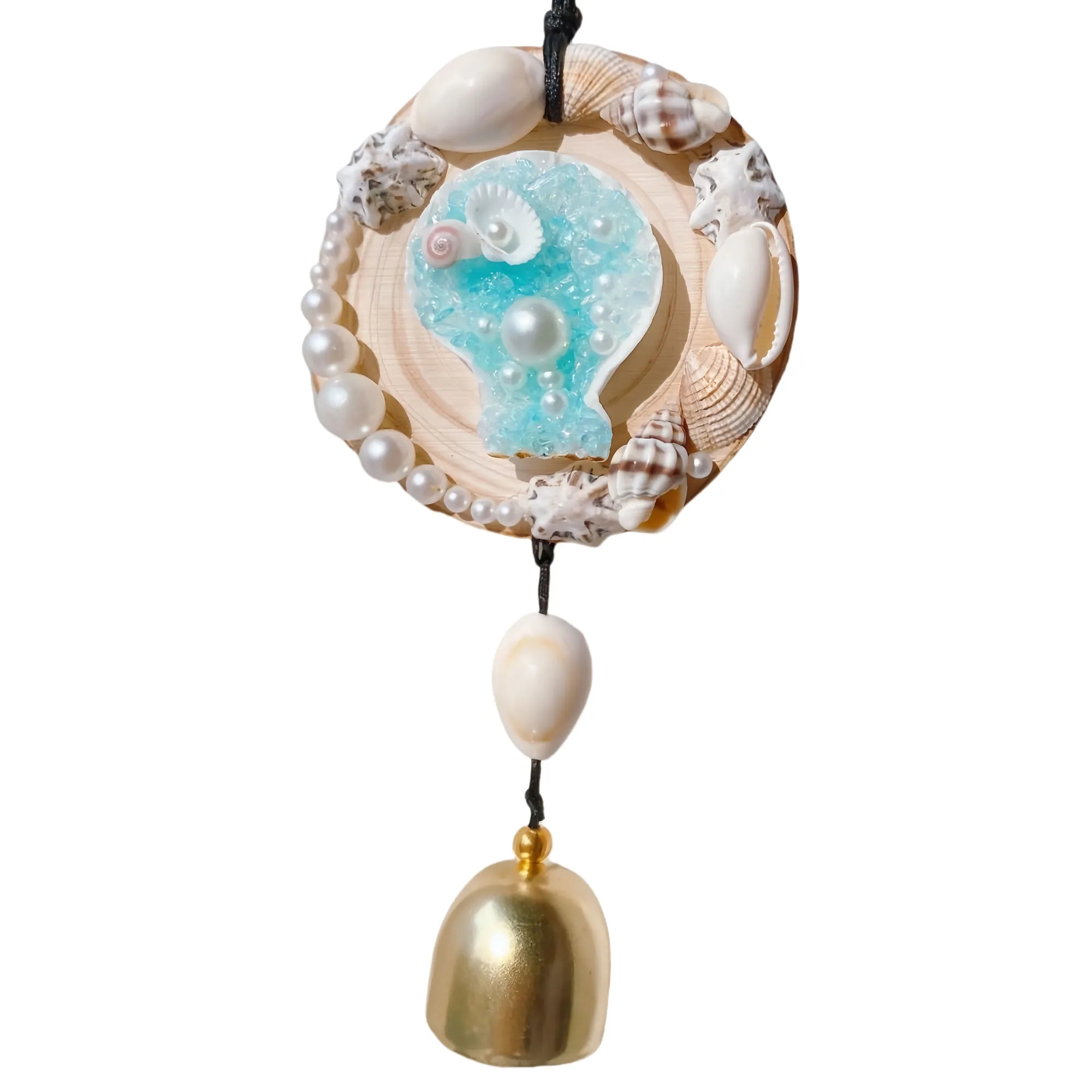 Elegant Handmade Seashell Wind Chime Home Decor Gift 5