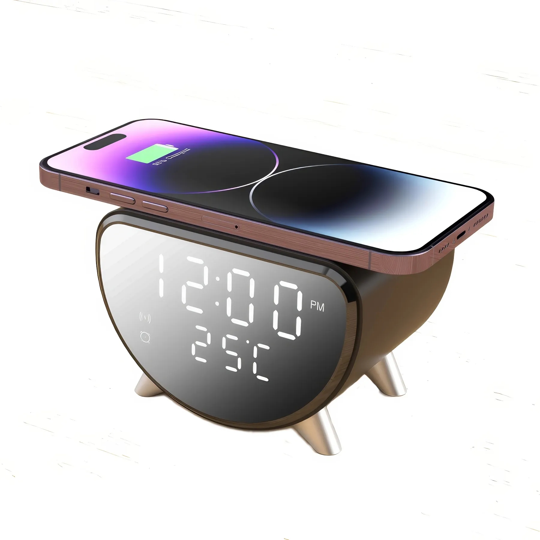 Wireless Alarm Clock Charger 3