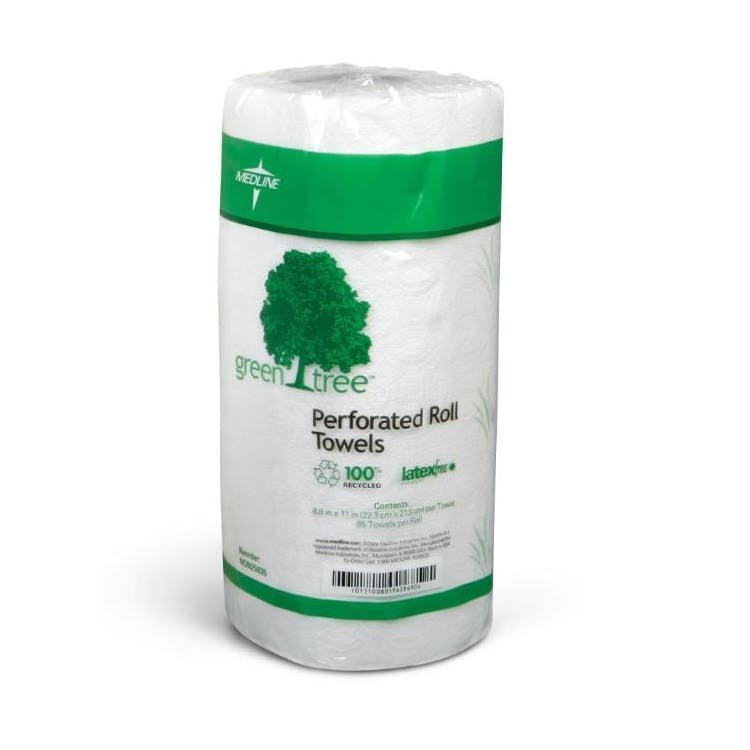 Recycled Paper Towels - 85 Sheets Latex-Free 2