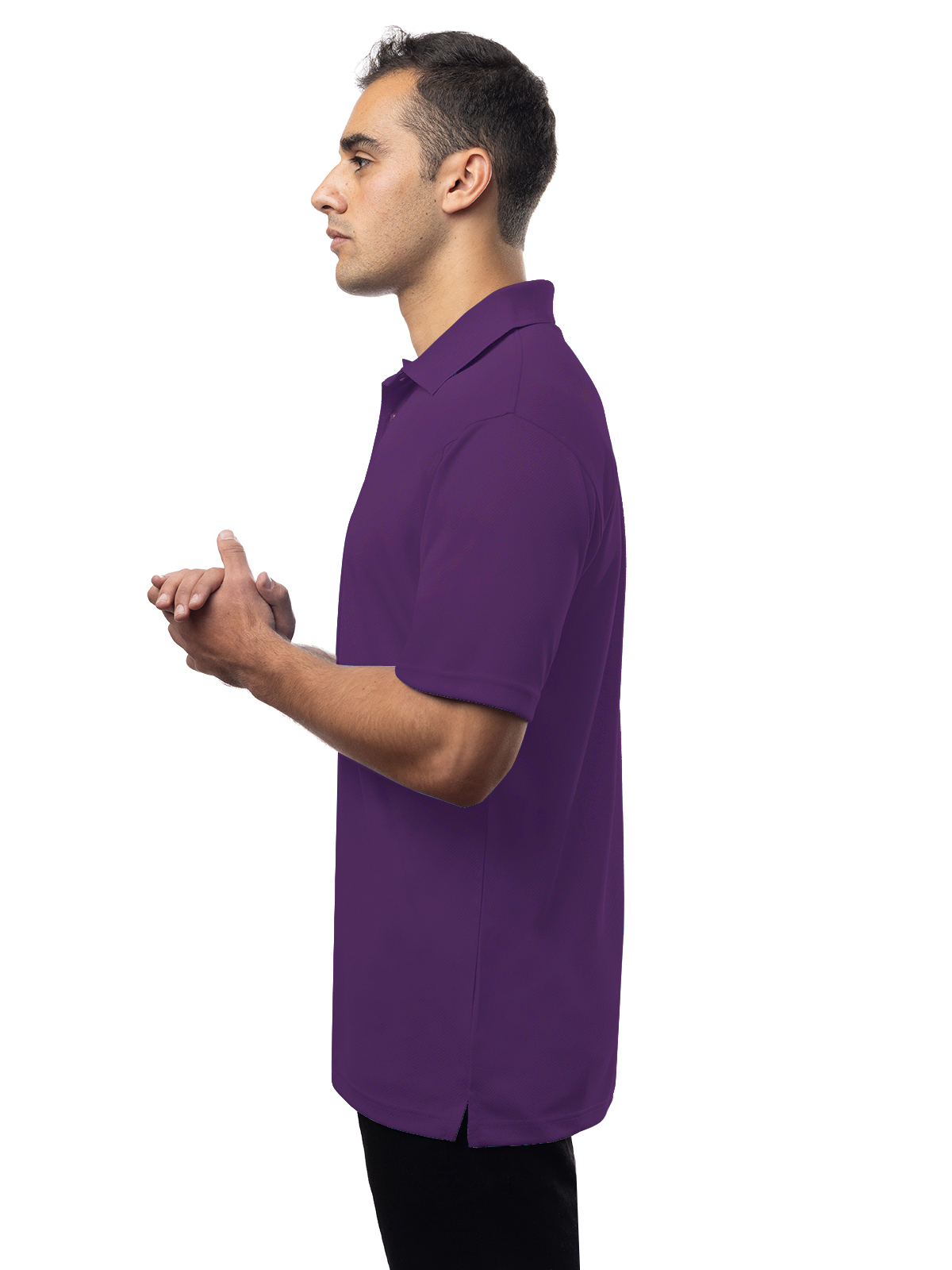 Blue Generation - Men's Pocketless Wicking Short Sleeve Polo 42