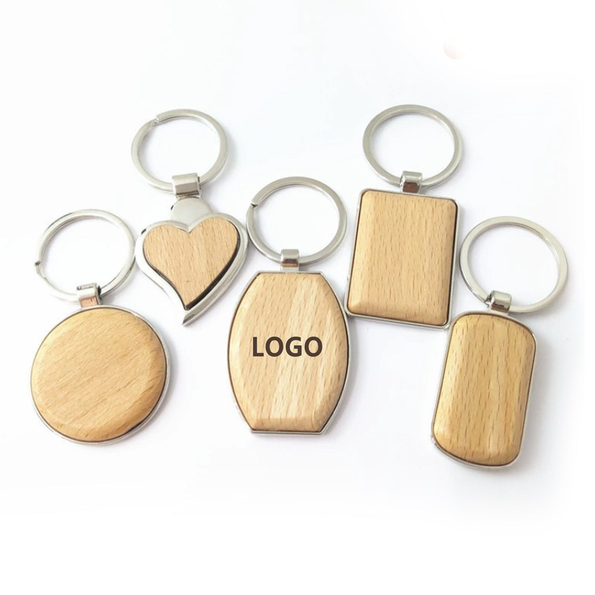 Wooden Keychain 3