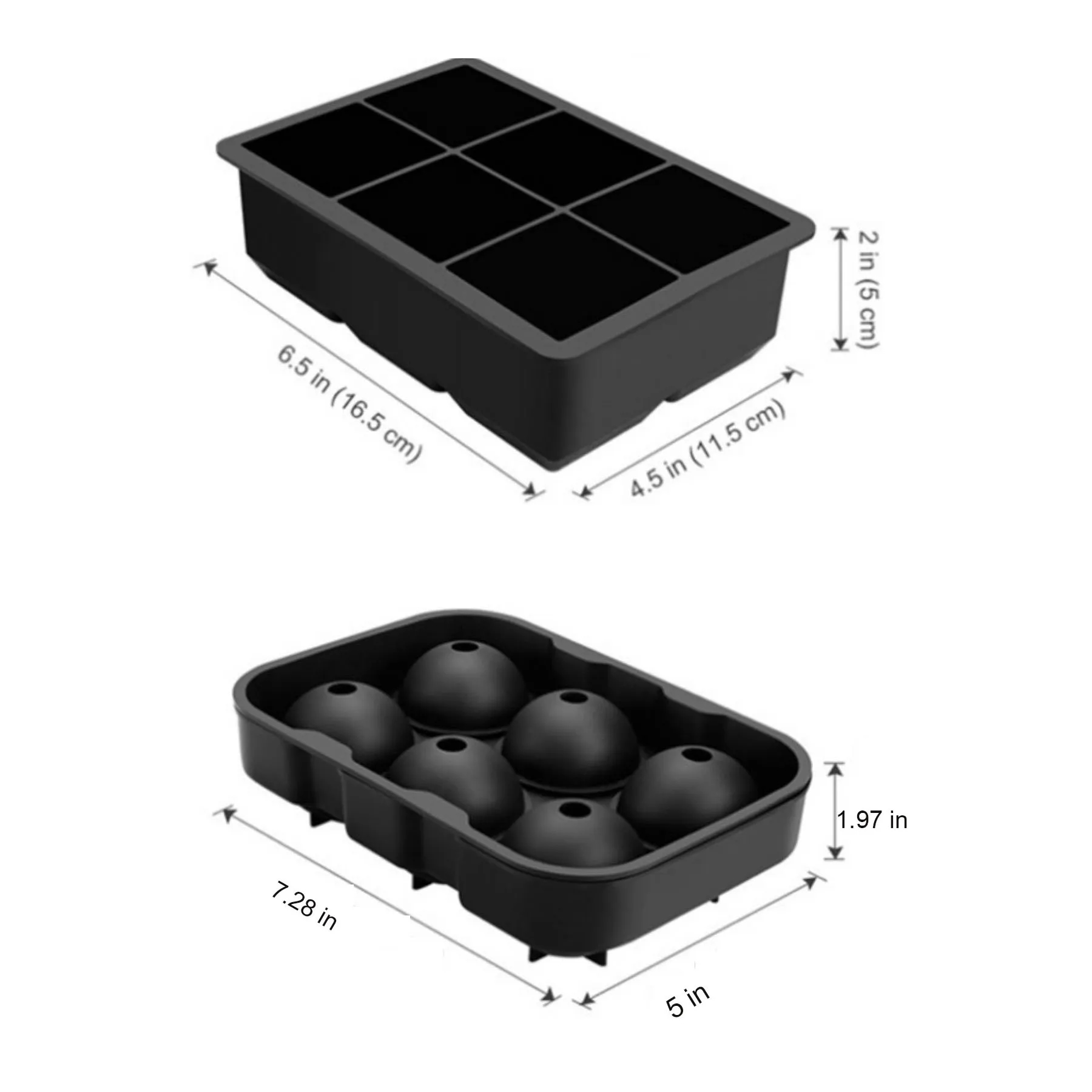 Round Ball Ice Cube Mold 5