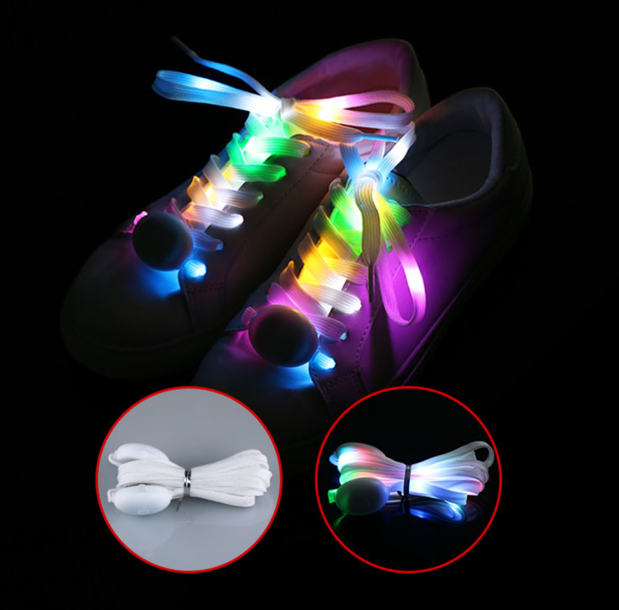 LED Flash Shoelaces 2